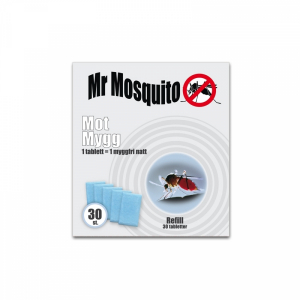 Mr Mosquito Refill, 30-pack i gruppen Produkter / Hem & Fritid / Myggskydd hos Riksförbundet M Sverige (112002)