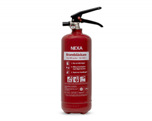 Nexa - Brandsläckare Pulver 2 kg Röd i gruppen Produkter / Hem & Fritid / Brand hos Riksförbundet M Sverige (13402)