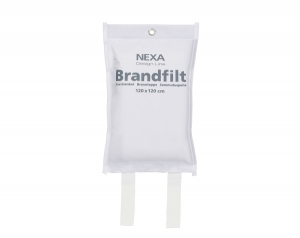 Nexa - Brandfilt 120x120 cm Vit i gruppen Produkter / Hem & Fritid / Brandsäkerhet hos Riksförbundet M Sverige (13603)