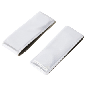 Bookman clip-on reflexer vit 2-pack i gruppen Produkter / Hem & Fritid / Reflexer hos Riksfrbundet M Sverige (279)