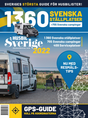 Husbil Sverige 2022 - 1360 svenska ställplatser i gruppen Produkter / Kartor & Böcker / Semester i Sverige hos Riksförbundet M Sverige (3232)