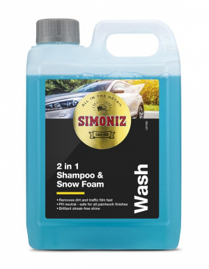 Simoniz - Shampoo & Snow foam 2L i gruppen Produkter / Bil & Fordon / Fordonsvård hos Riksförbundet M Sverige (SAPP0059A)