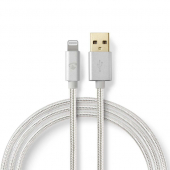 Nedis lightning kabel för iphone & ipad 1m