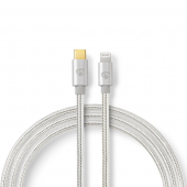 Nedis USB-C till Lightning kabel 1m