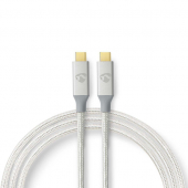 Nedis USB-C till USB-C kabel 1m