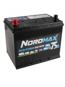 Start & fritidsbatteri Nordmax 12V 75Ah 540A