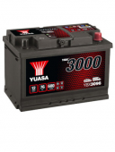 Startbatteri Yuasa SMF 12V 62Ah 550A