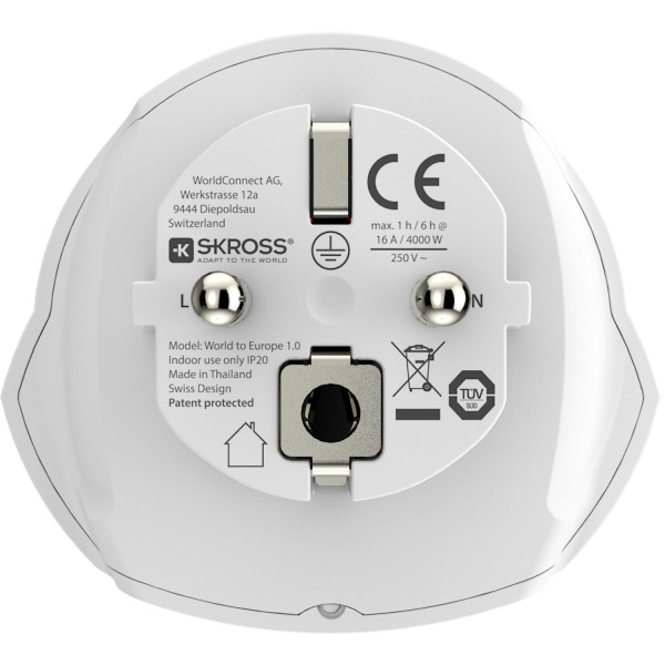 Skross World to Europe reseadapter