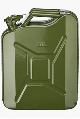 Never stop Jeepdunk grön 20L