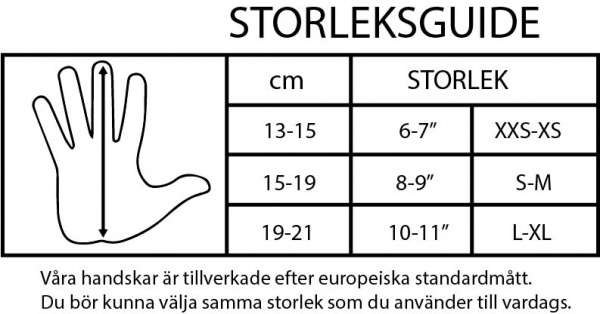 Reflekterande handske Barn XS