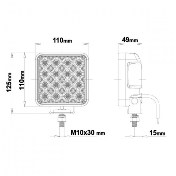 Ledson Luna SQ64 LEDSON Flood 4,4