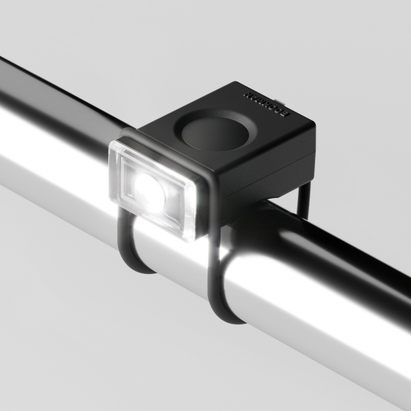 Bookman cykellampa block light fram svart