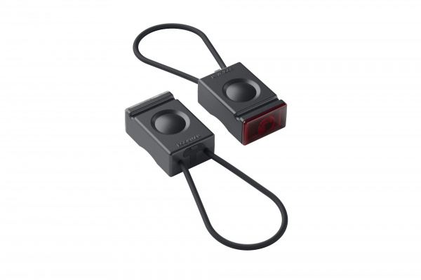 Bookman cykellampa block light fram svart