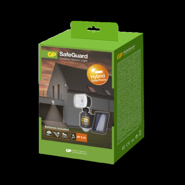 GP Safeguard RF3.1H, trådlös utomhusbelysning, LED