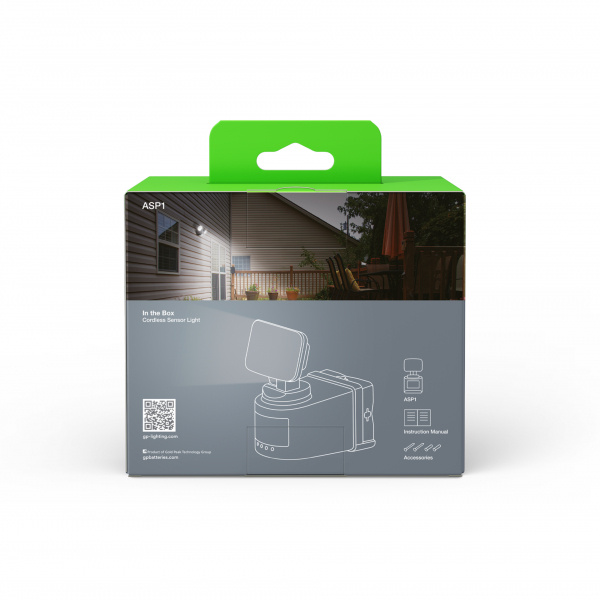 GP Safeguard RF1.1+, trådlös utomhusbelysning, LED