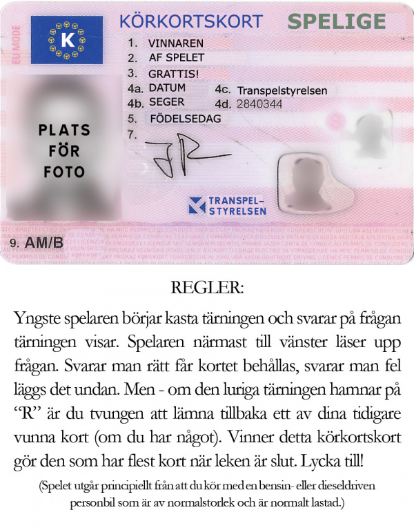 Körkortsspelet