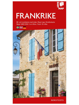 Frankrike Easymap
