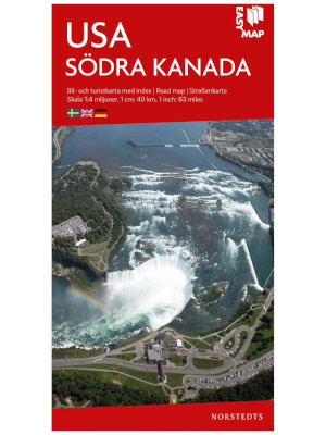 USA & södra Kanada Easymap