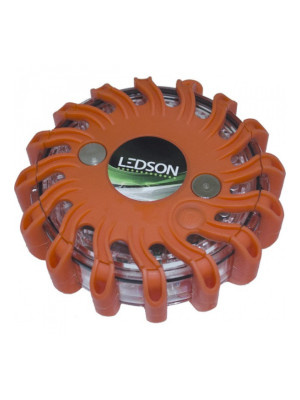 Ledson batteridriven varningspuck 