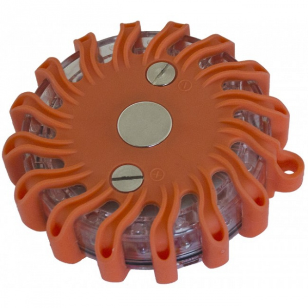 Ledson batteridriven varningspuck 