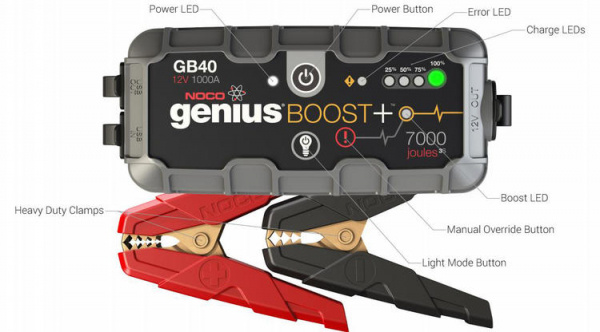 Starthjälp Noco Genius Boost+ GB40 