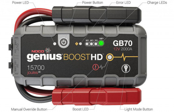 Starthjälp Noco Genius Boost+ GB70 